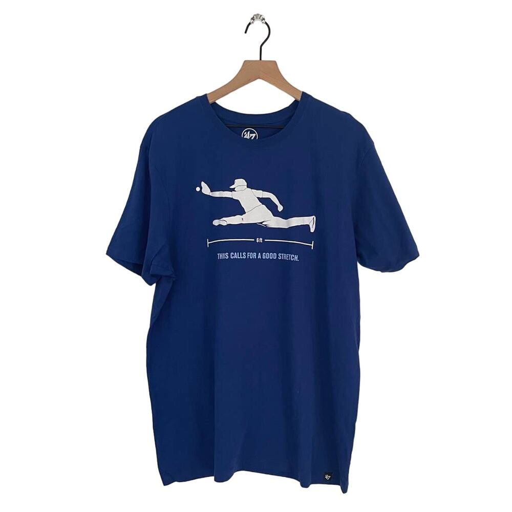 '47 “Good Stretch” Texas Rangers Limited‎ Edition Tee Blue Men's Size XL